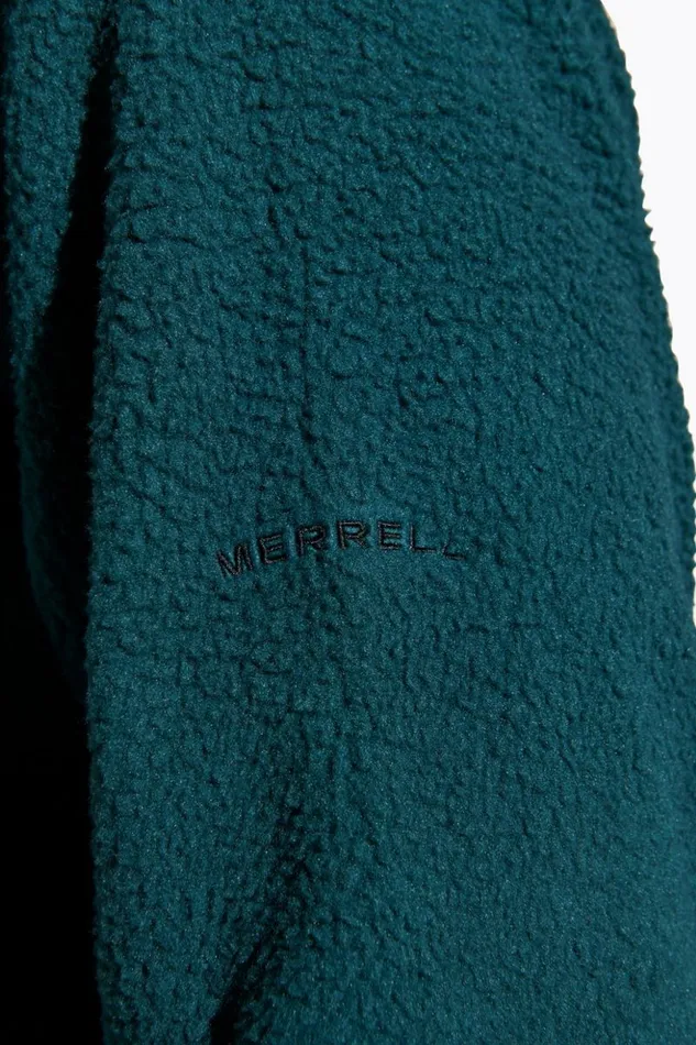 Sherpa Full Zip Sea Moss Men Merrell Tops