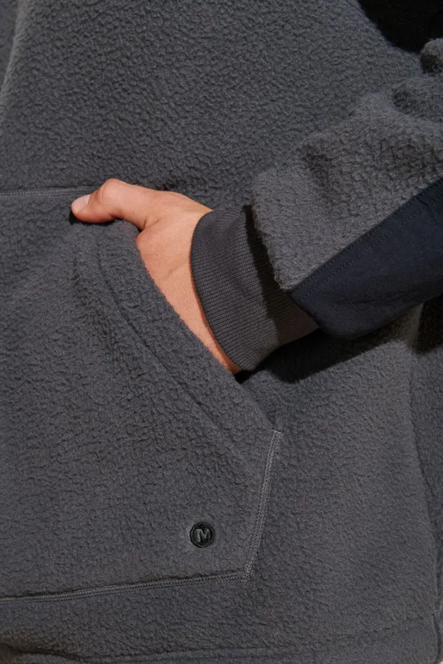 Sherpa Hoody Asphalt Men Merrell Tops