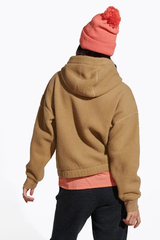 Sherpa Hoody Kelp Women Merrell Tops