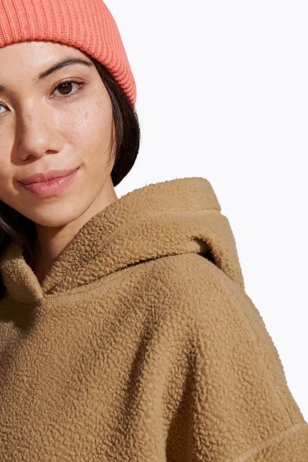 Sherpa Hoody Kelp Women Merrell Tops