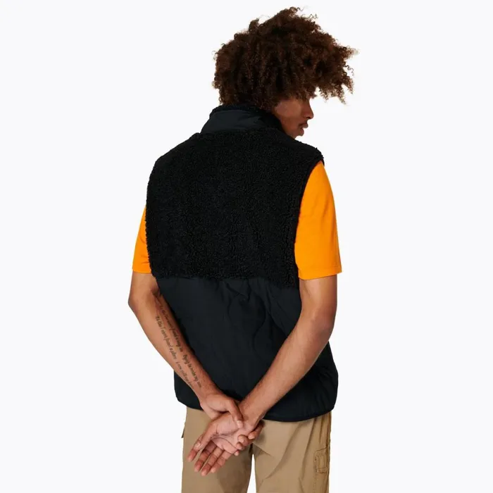 Sherpa Mixup Vest Black Men Merrell Tops