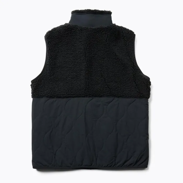 Sherpa Mixup Vest Black Men Merrell Tops