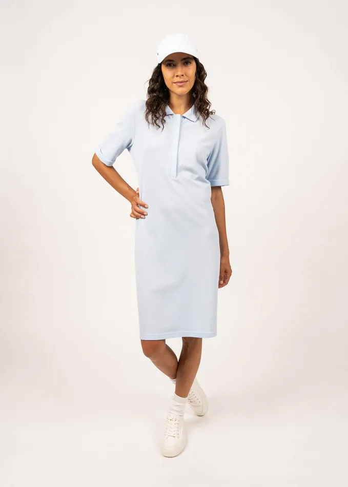 Sheryl Cotton Polo Dress Lightblue Women Saint James Dresses Skirts and Pants