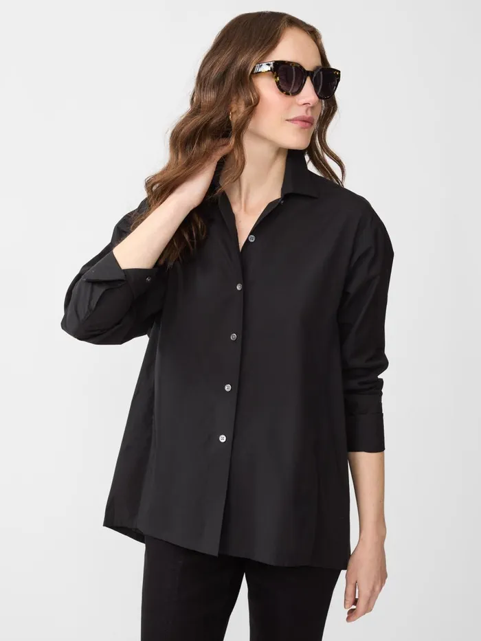 Shirts and Tops Women JMcLaughlin Alexis Shirt Black Shirts and Tops Women JMcLaughlin Alexis Shirt Black