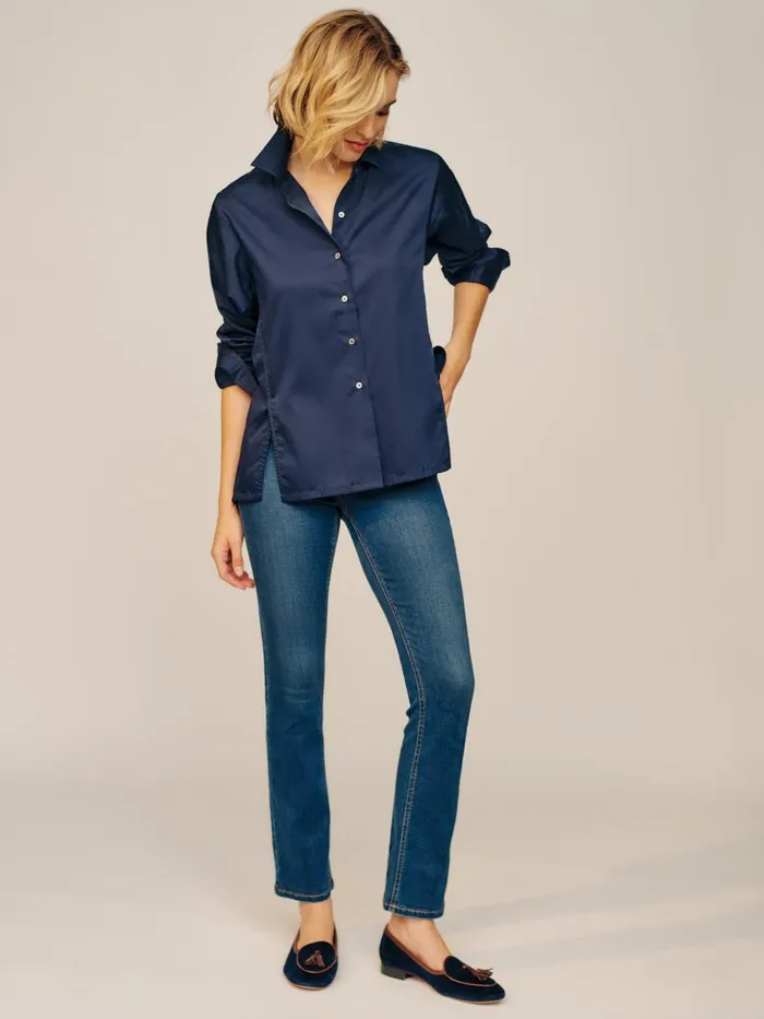 Shirts and Tops Women JMcLaughlin Alexis Shirt Navy