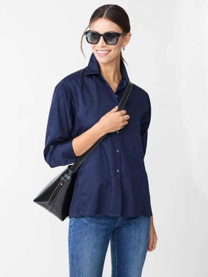 Shirts and Tops Women JMcLaughlin Alexis Shirt Navy