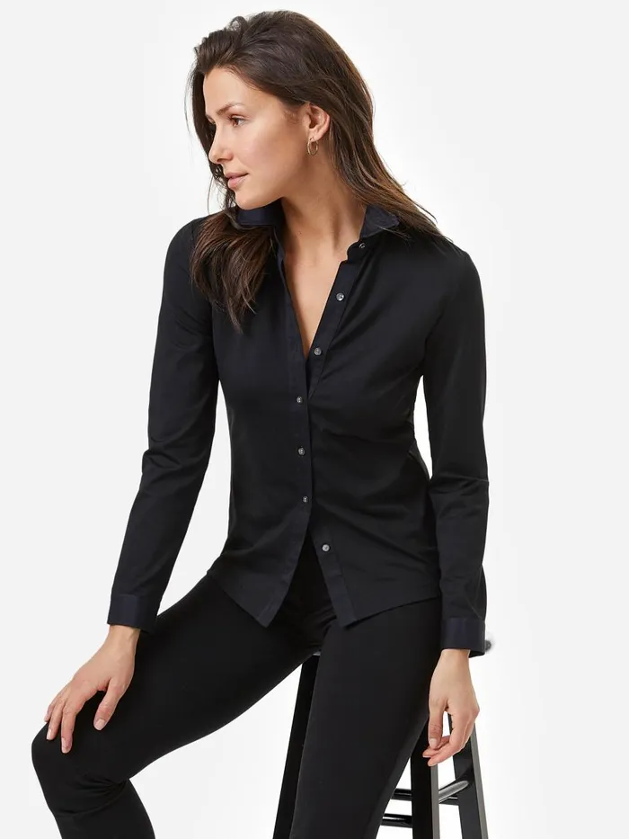 Shirts and Tops Women JMcLaughlin Betty Shirt Black