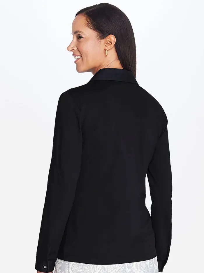 Shirts and Tops Women JMcLaughlin Betty Shirt Black Shirts and Tops Women JMcLaughlin Betty Shirt Black