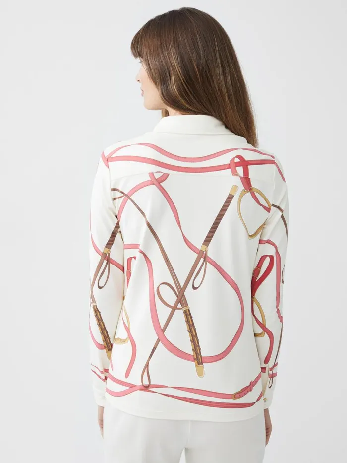 Shirts and Tops Women JMcLaughlin Betty Shirt In Neo Palomino Creamcoralgold
