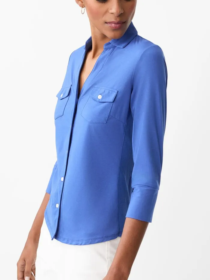 Shirts and Tops Women JMcLaughlin Brynn Lyford Jersey Shirt Inky