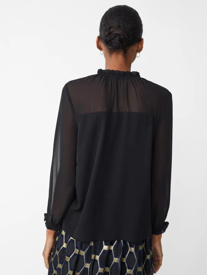Shirts and Tops Women JMcLaughlin Clelia Blouse Black Shirts and Tops Women JMcLaughlin Clelia Blouse Black