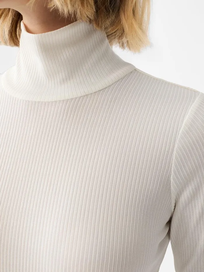 Shirts and Tops Women JMcLaughlin Nadia Metallic Turtleneck Creamsilver Shirts and Tops Women JMcLaughlin Nadia Metallic Turtleneck Creamsilver