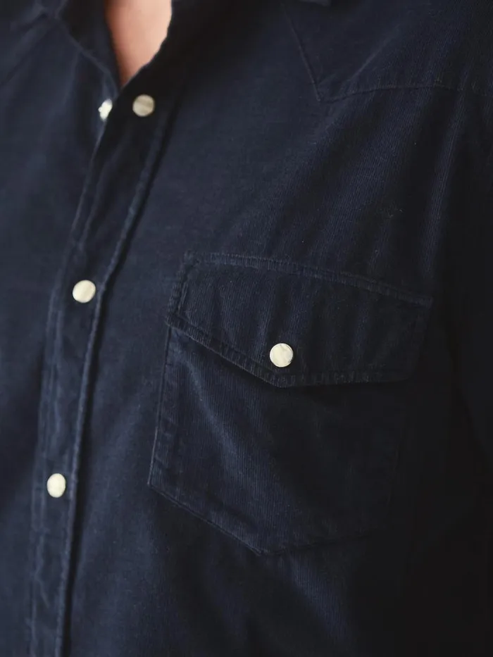 Shirts Men JMcLaughlin Scotto Cord Shirt Navy Shirts Men JMcLaughlin Scotto Cord Shirt Navy