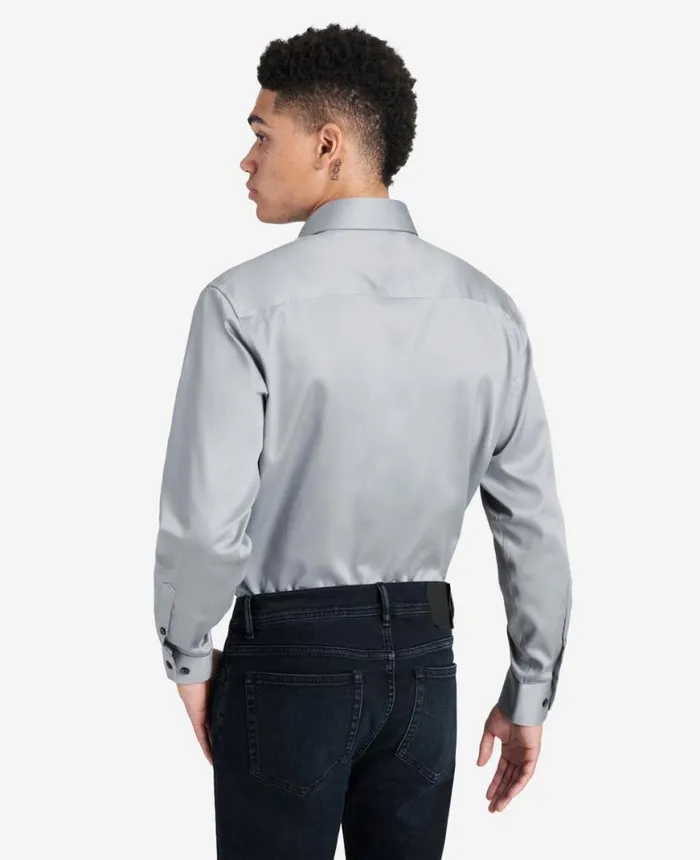 Shirts Men Kenneth Cole RegularFit ButtonDown Stretch Dress Shirt With TEK FIT Flint Shirts Men Kenneth Cole RegularFit ButtonDown Stretch Dress Shirt With TEK FIT Flint