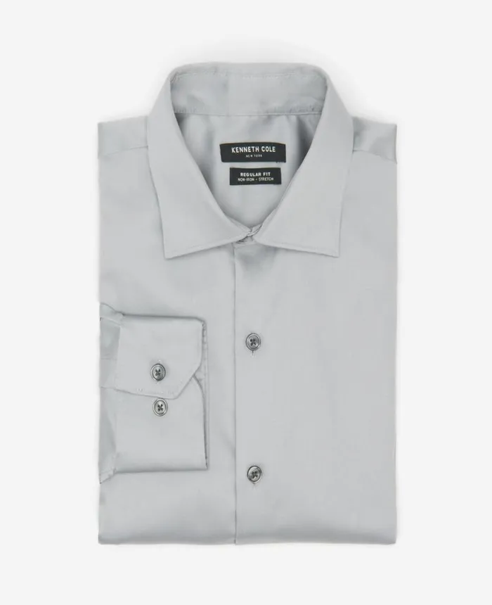 Shirts Men Kenneth Cole RegularFit ButtonDown Stretch Dress Shirt With TEK FIT Flint Shirts Men Kenneth Cole RegularFit ButtonDown Stretch Dress Shirt With TEK FIT Flint