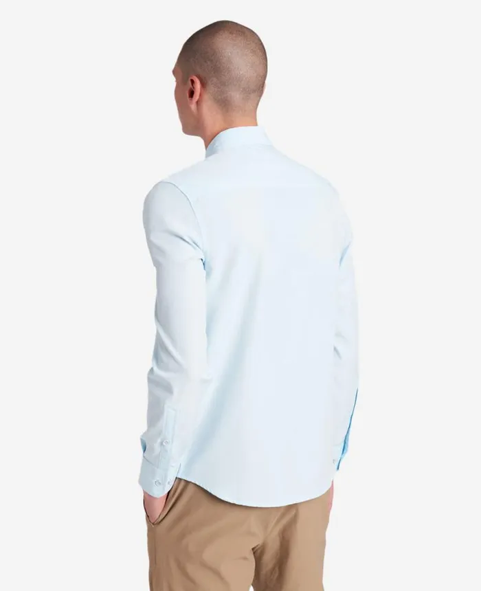 Shirts Men Kenneth Cole Stretch Solid ButtonDown Shirt Light Blue Shirts Men Kenneth Cole Stretch Solid ButtonDown Shirt Light Blue