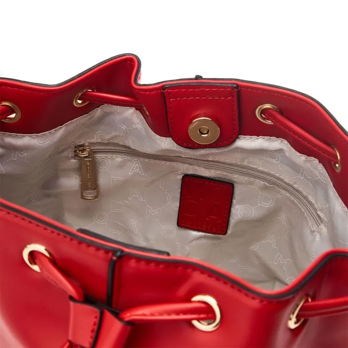 Shoulder Bags Women Moda In Pelle Betty Bag Red Porvair