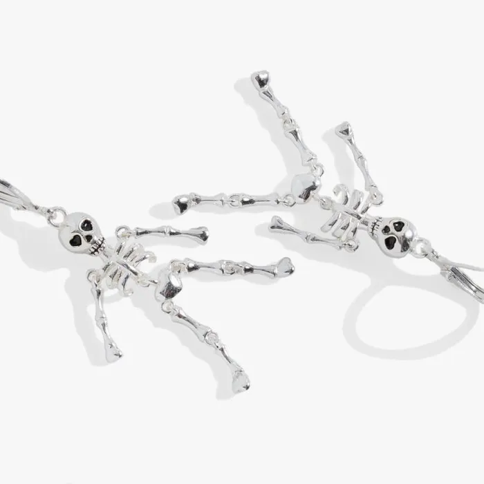 Skeleton Drop Earring Silver Women Alex And Ani Earrings Skeleton Drop Earring Silver Women Alex And Ani Earrings