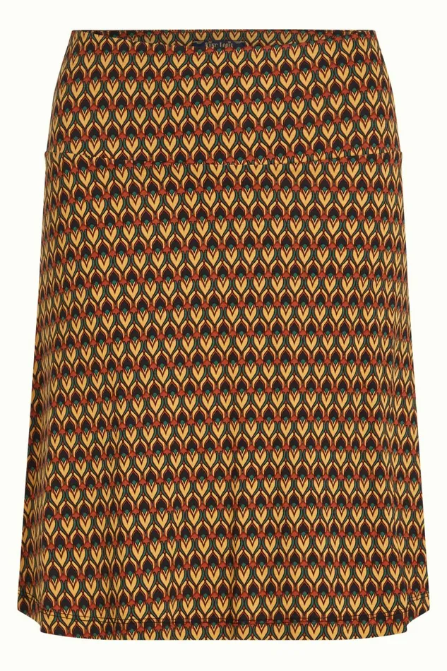 Skirts Women King Louie Border Skirt Dandy Black 8211 Dandy