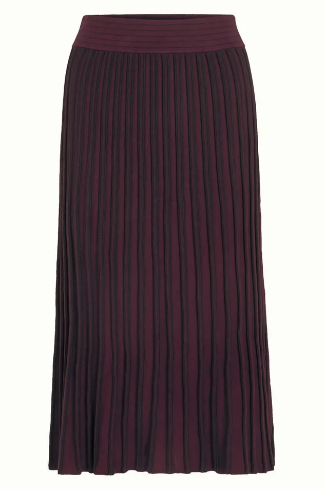 Skirts Women King Louie Knit Skirt Gilmour Black 8211 Gilmour