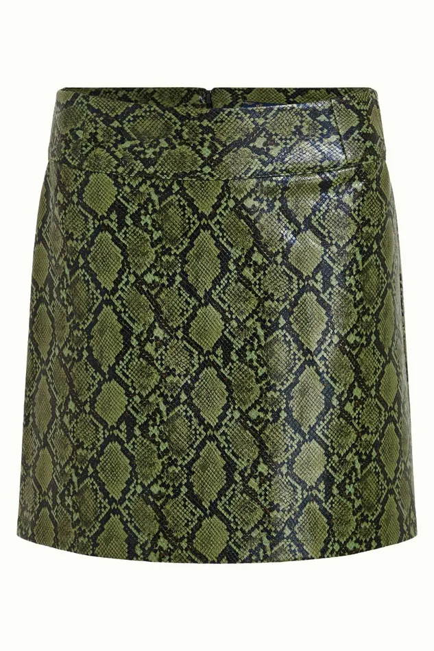 Skirts Women King Louie Olivia Skirt Viper Olive Green 8211 Viper