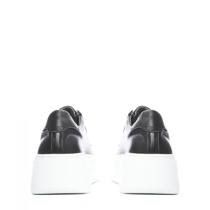 SlipOn Trainers Women Moda In Pelle Bsoleful B Axell Black Leather