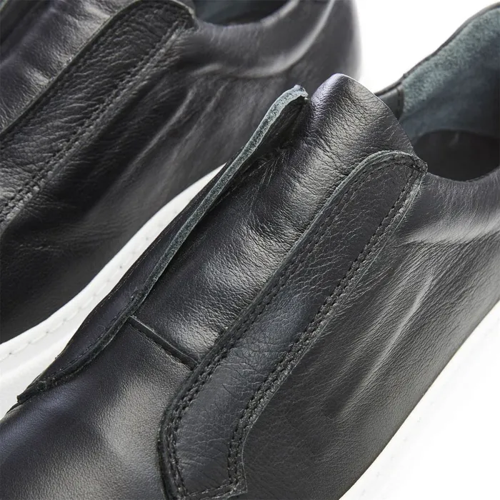 SlipOn Trainers Women Moda In Pelle Bsoleful B Axell Black Leather