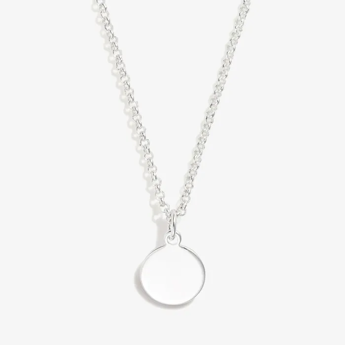 Small Circle Charm Necklace 19039039 Silver Women Alex And Ani Necklaces