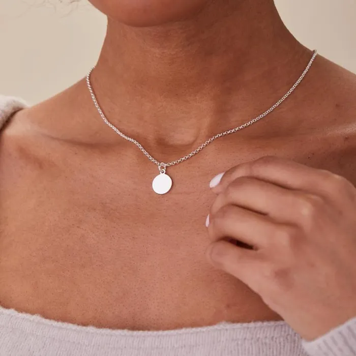 Small Circle Charm Necklace 19039039 Silver Women Alex And Ani Necklaces Small Circle Charm Necklace 19039039 Silver Women Alex And Ani Necklaces