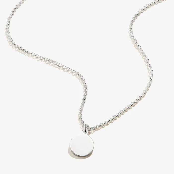 Small Circle Charm Necklace 19039039 Silver Women Alex And Ani Necklaces Small Circle Charm Necklace 19039039 Silver Women Alex And Ani Necklaces