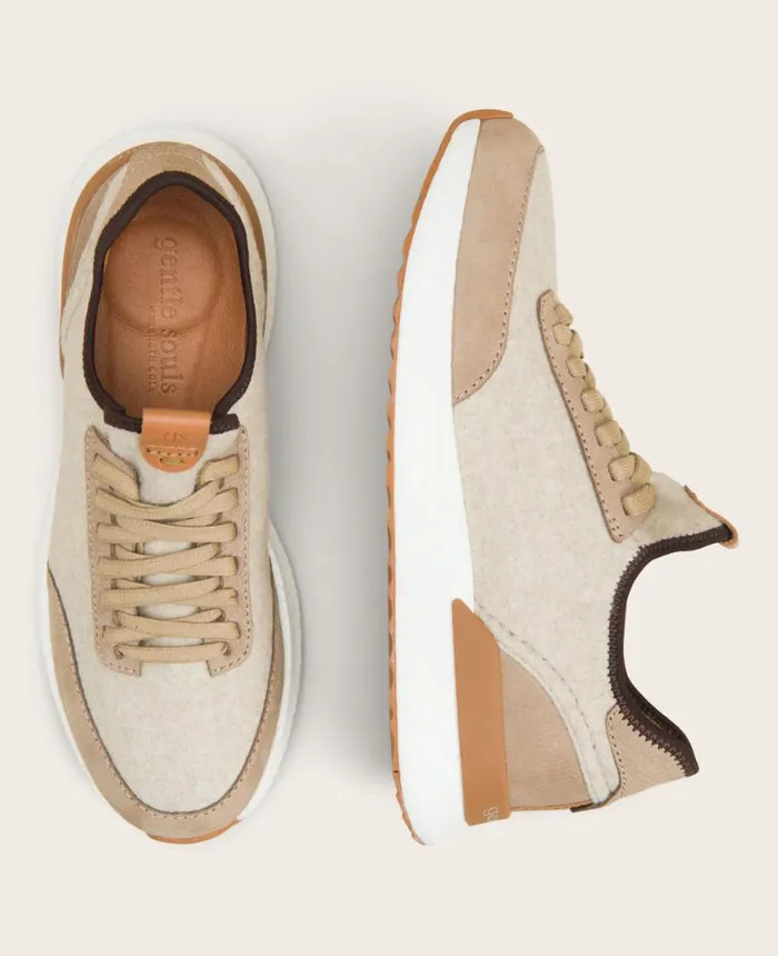 Sneakers Men Kenneth Cole GENTLE SOULS Laurence Stretch Lightweight Jogger Taupe Sneakers Men Kenneth Cole GENTLE SOULS Laurence Stretch Lightweight Jogger Taupe