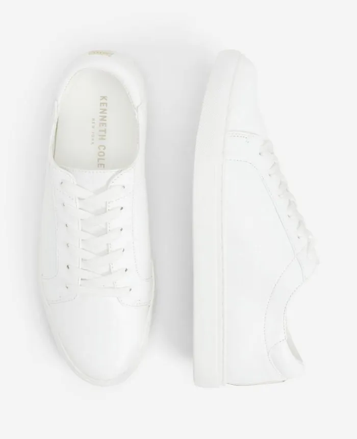 Sneakers Women Kenneth Cole Women039s Leather Kam Sneaker White Sneakers Women Kenneth Cole Women039s Leather Kam Sneaker White