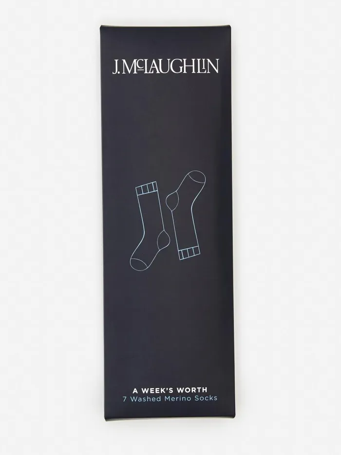 Socks Men JMcLaughlin Men039s Wool Sock Box Multi Socks Men JMcLaughlin Men039s Wool Sock Box Multi