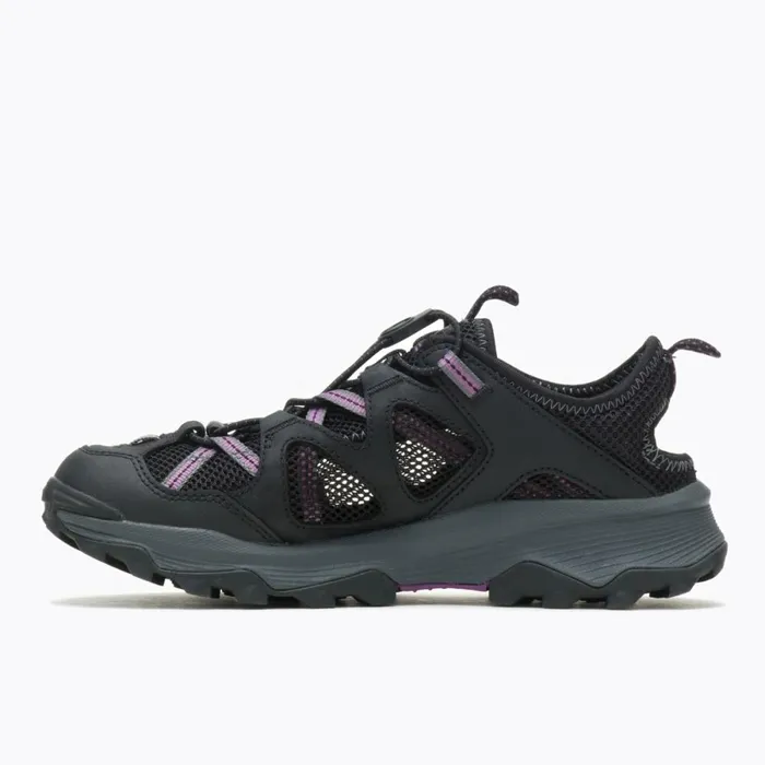 Speed Strike Leather Sieve Black Women Merrell SlipOns