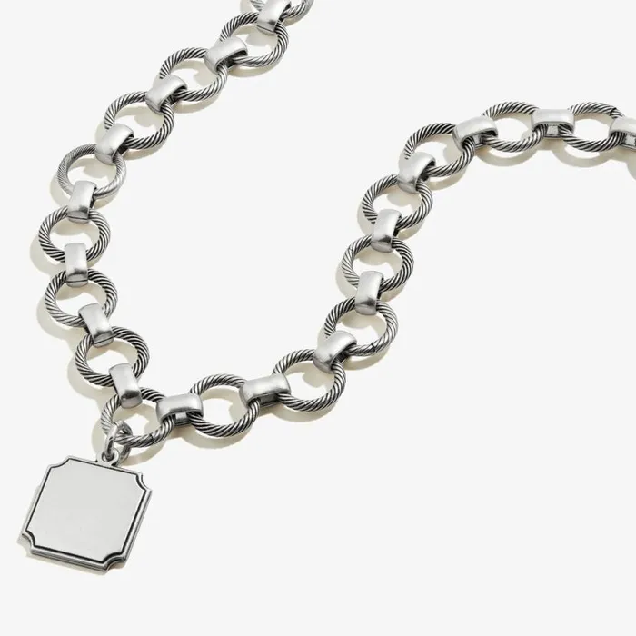 Square Charm Chunky Chain Necklace 20039039 Rafaelian Gold Women Alex And Ani Necklaces Square Charm Chunky Chain Necklace 20039039 Rafaelian Gold Women Alex And Ani Necklaces