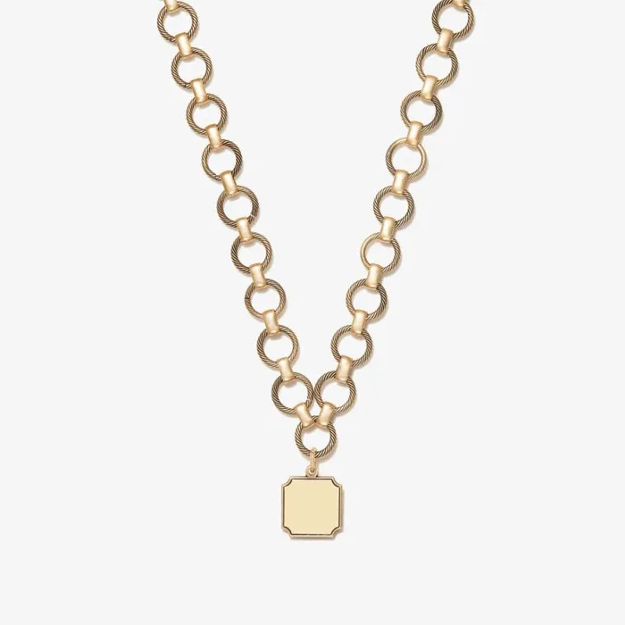Square Charm Chunky Chain Necklace 20039039 Rafaelian Gold Women Alex And Ani Necklaces Square Charm Chunky Chain Necklace 20039039 Rafaelian Gold Women Alex And Ani Necklaces