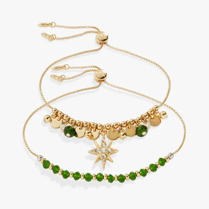 Star Bolo Bracelet Gift Set Gold Women Alex And Ani Jewelry Sets