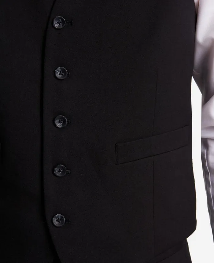 Suits and Suit Separates Men Kenneth Cole Ready Flex SlimFit Suit Separate Vest Black Suits and Suit Separates Men Kenneth Cole Ready Flex SlimFit Suit Separate Vest Black