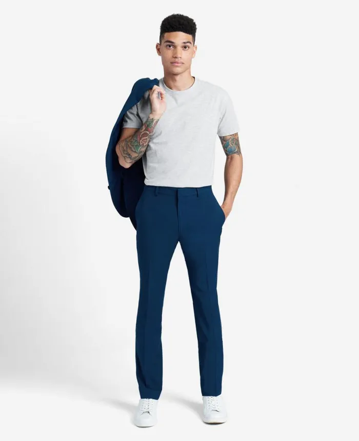 Suits and Suit Separates Men Kenneth Cole Ready Flex Suit Separate Pant Blue Suits and Suit Separates Men Kenneth Cole Ready Flex Suit Separate Pant Blue