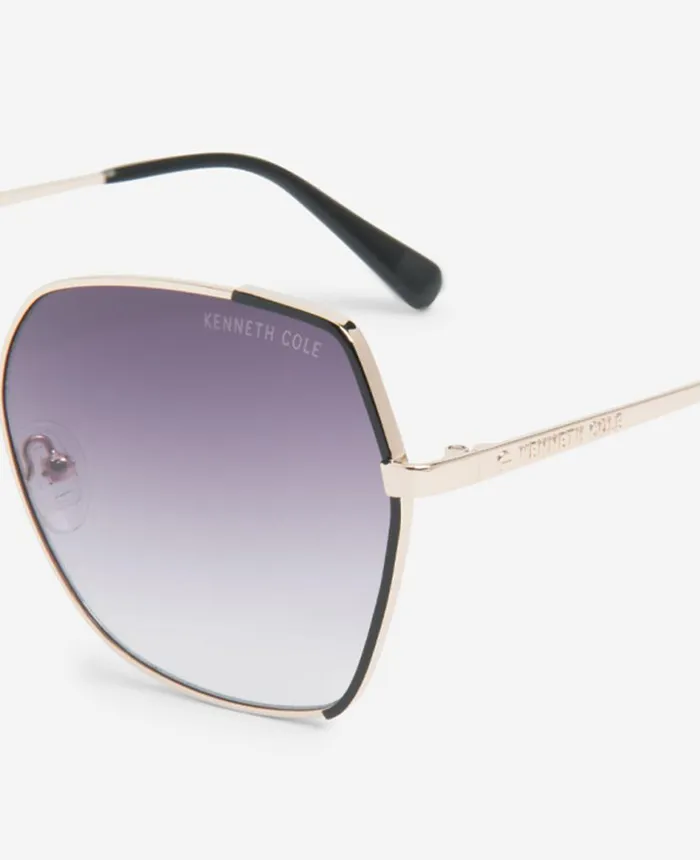 Sunglasses Women Kenneth Cole Metal Geometric Sunglasses Metallic Sunglasses Women Kenneth Cole Metal Geometric Sunglasses Metallic
