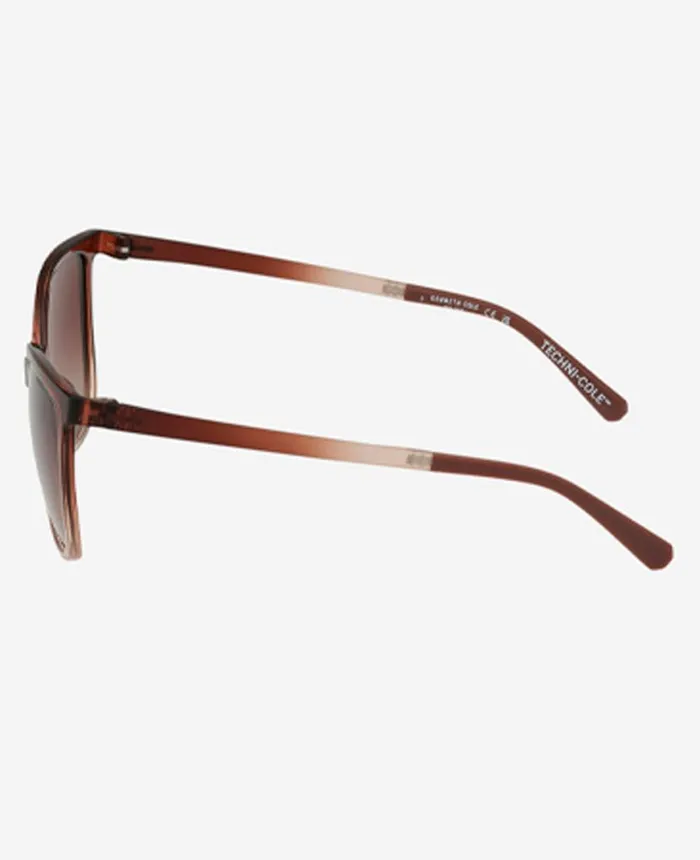 Sunglasses Women Kenneth Cole Women039s Ultem Sqaure Sunglasses Brown Sunglasses Women Kenneth Cole Women039s Ultem Sqaure Sunglasses Brown