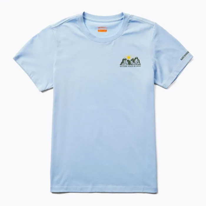 Sunnyscape Tee Soft Chambray Women Merrell Tops