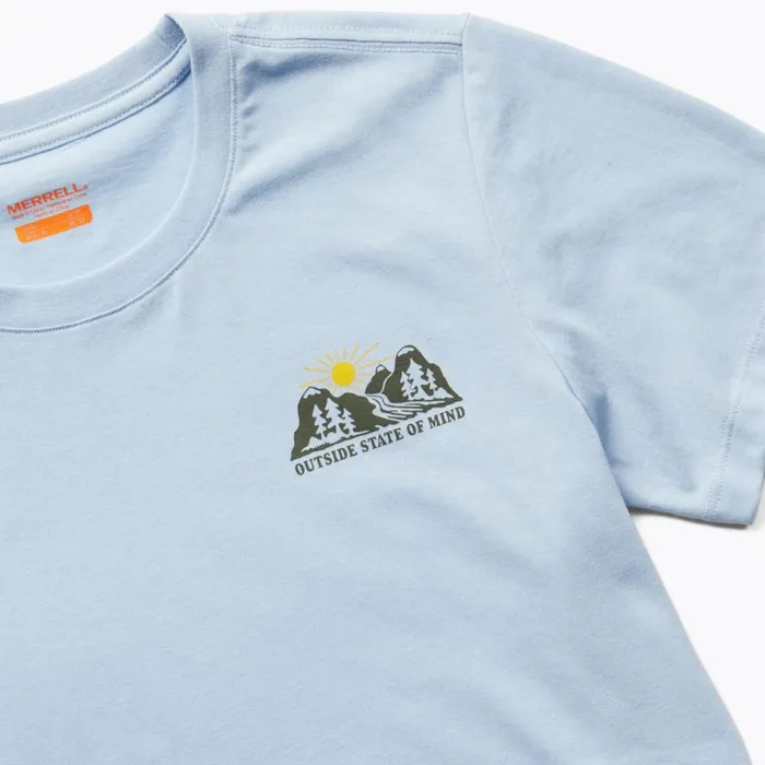 Sunnyscape Tee Soft Chambray Women Merrell Tops