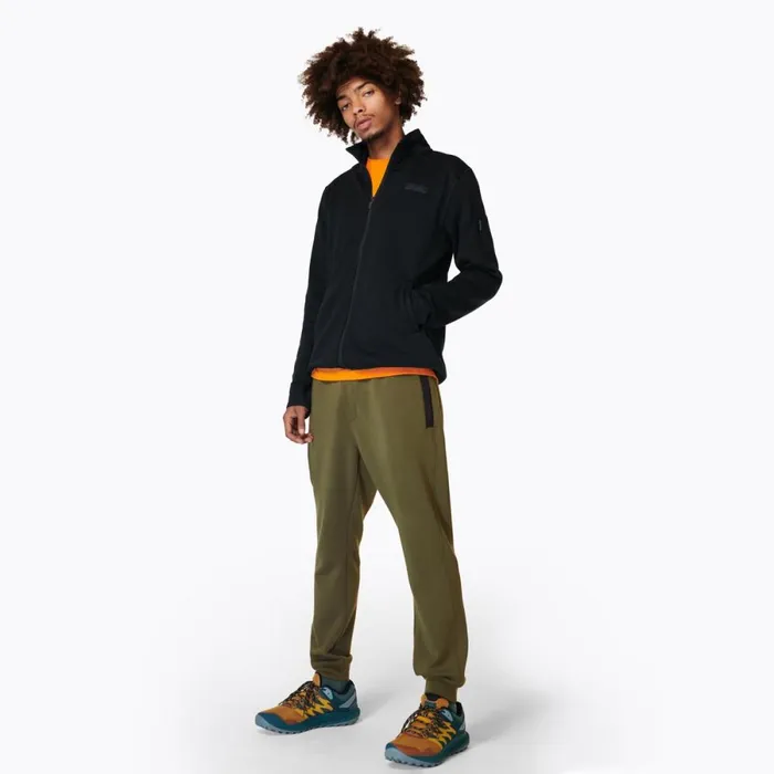 Sweater Weather Full Zip Black Men Merrell Tops