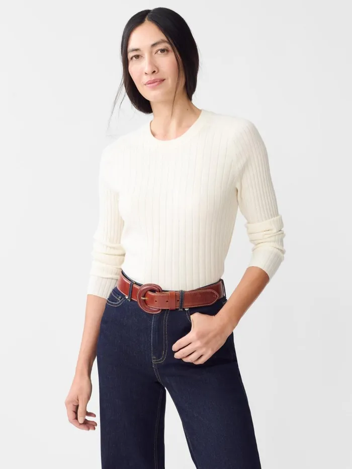 Sweaters Women JMcLaughlin Anika Sweater Egret White