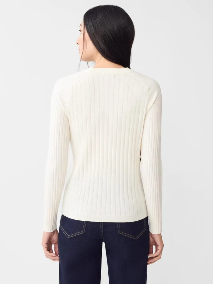 Sweaters Women JMcLaughlin Anika Sweater Egret White Sweaters Women JMcLaughlin Anika Sweater Egret White