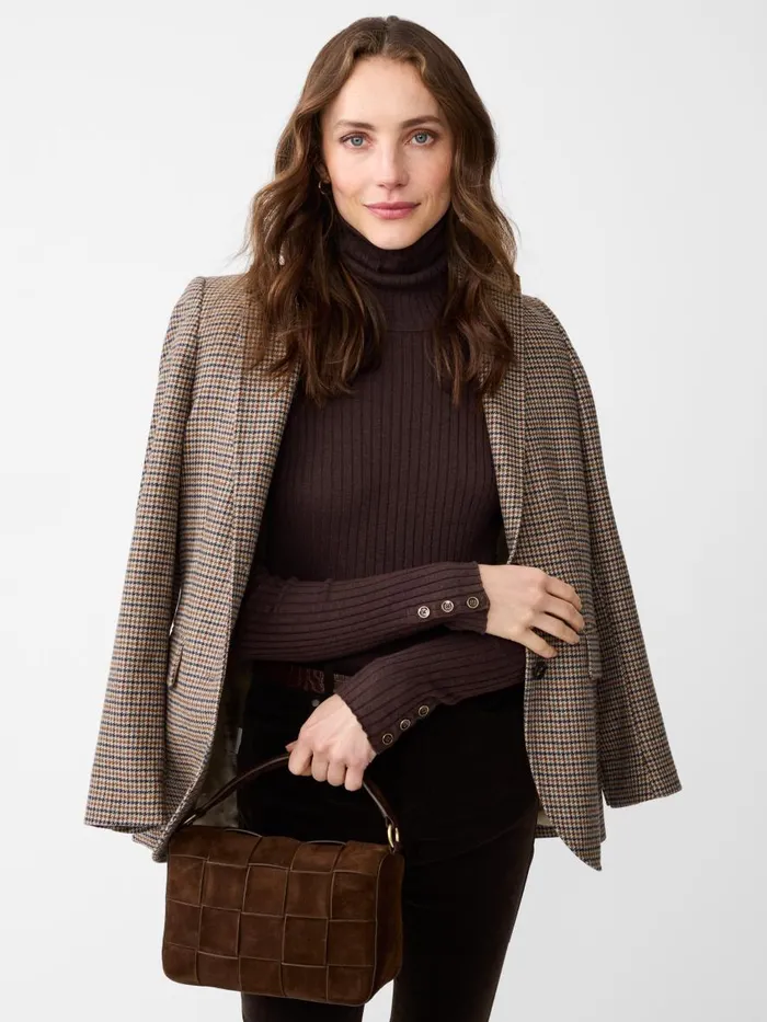 Sweaters Women JMcLaughlin Arlette Turtleneck Brown