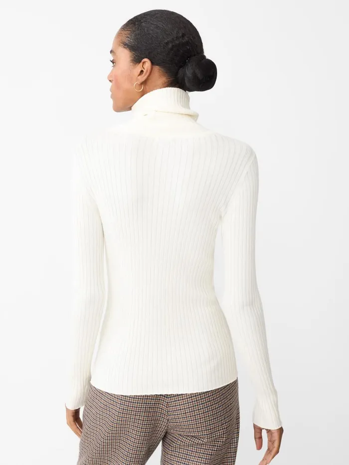 Sweaters Women JMcLaughlin Arlette Turtleneck Egret White Sweaters Women JMcLaughlin Arlette Turtleneck Egret White