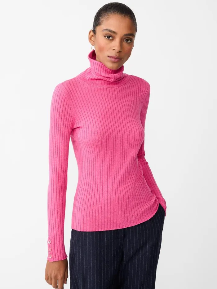 Sweaters Women JMcLaughlin Arlette Turtleneck Heather Blush