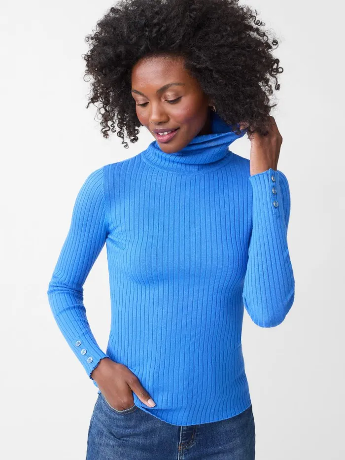 Sweaters Women JMcLaughlin Arlette Turtleneck Jmc Blue